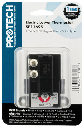 Termostato de calentador de agua RHEEM SP11695