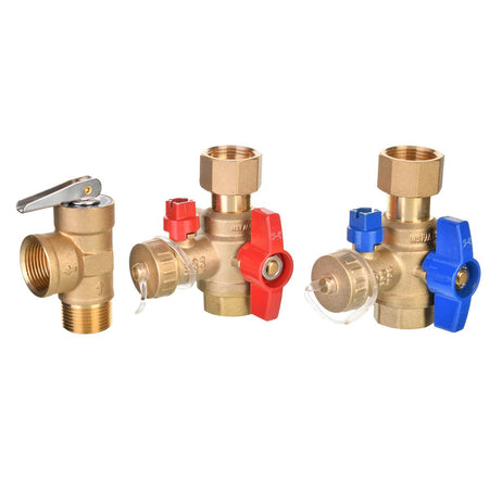 Kit de Válvula de Aislamiento para Calentador de Agua Sin Tanque RHEEM RTG20220AB 3/4" Soldadura