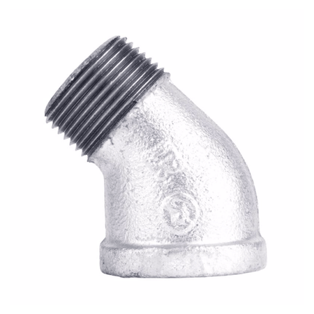 Codo Galvanizado - 1/8" hasta 4"