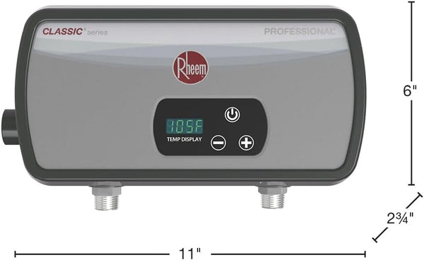 RHEEM RTEX-06T 5.5kw 240v टैंकलेस, तात्कालिक इलेक्ट्रिक वॉटर हीटर RHEEM RTEX-06T 5.5kw 240v टैंकलेस, तात्कालिक इलेक्ट्रिक वॉटर हीटर