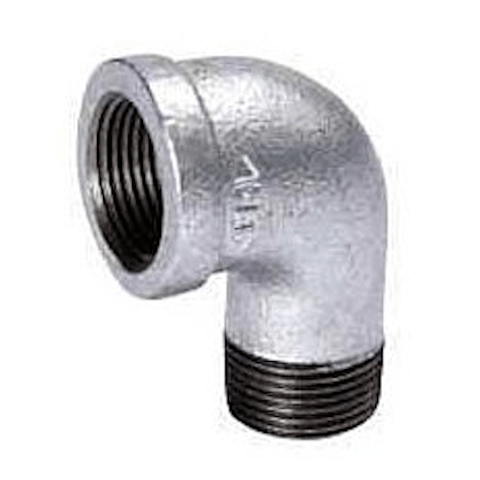 गैल्वनाइज्ड एल्बो - 1/8