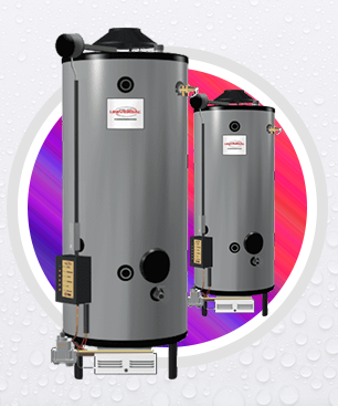 Rheem G100-200 Natural GAS Universal Commercial Water Heater, 100 Gallon