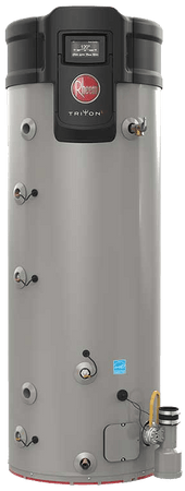 RHEEM GHE50SU-76 Natural Gas Triton Light Duty 50 Gallon Smart Universal 76,000 BTU Commercial Water Heater