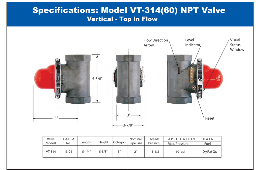 Pacific Seismic Products VT-314 Series 2