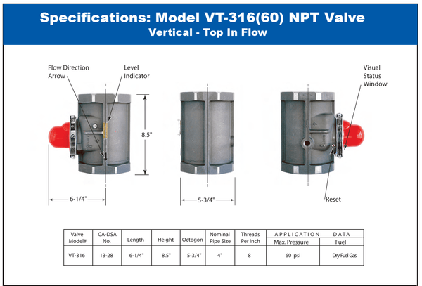 Pacific Seismic Products VT-316 Series 4
