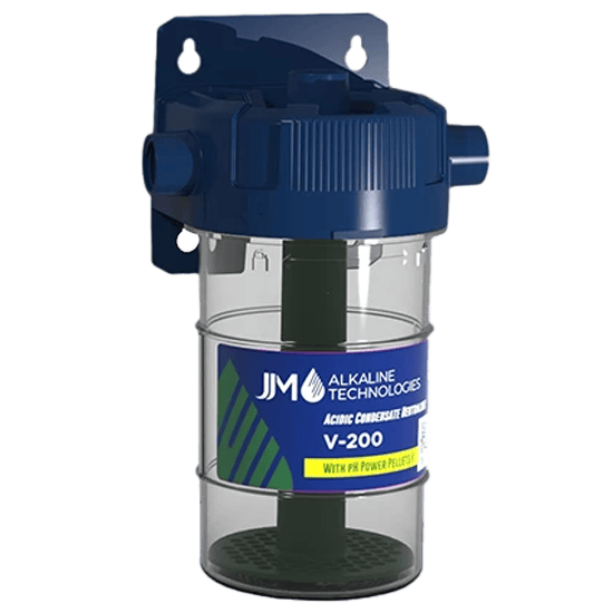 JJM V-200 Condensate Neutralizer Kit Inline Acid Neutralizer for Tankl ...