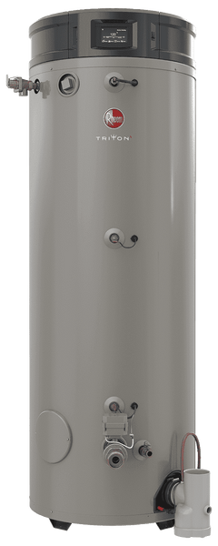 RHEEM GHE80SS-200A LP Propane Triton 80 Gallon Smart Auto Shutoff Commercial Gas Water Heater